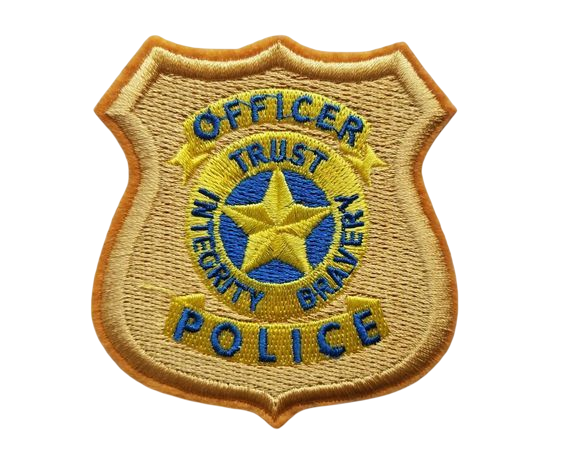 Custom Embroidered Police Patches-4inCustomPatch®
